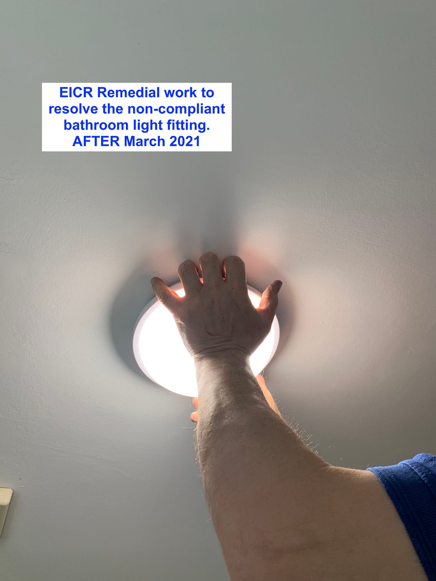 EICR Rental Property Remedial Work Carried Out- March 2021